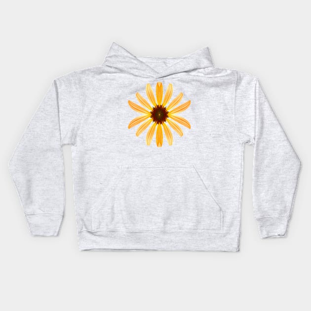 Yellow Daisy Kids Hoodie by Amanda1775